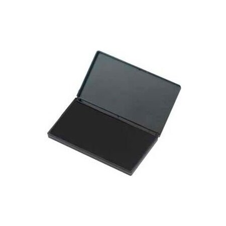 Charles Leonard CLI Stamp Pad, 2-3/4" x 4-1/4", Nontoxic, Reinkable, Black 92220